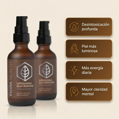 Glutathione Liposomal | Desintoxica tus Células y Recupera tu Energía