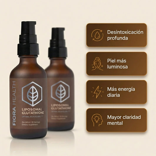 Glutathione Liposomal | Desintoxica tus Células y Recupera tu Energía