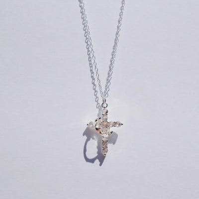 Collar Cruz y Corona