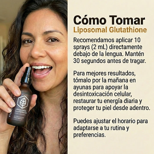 Glutathione Liposomal | Desintoxica tus Células y Recupera tu Energía